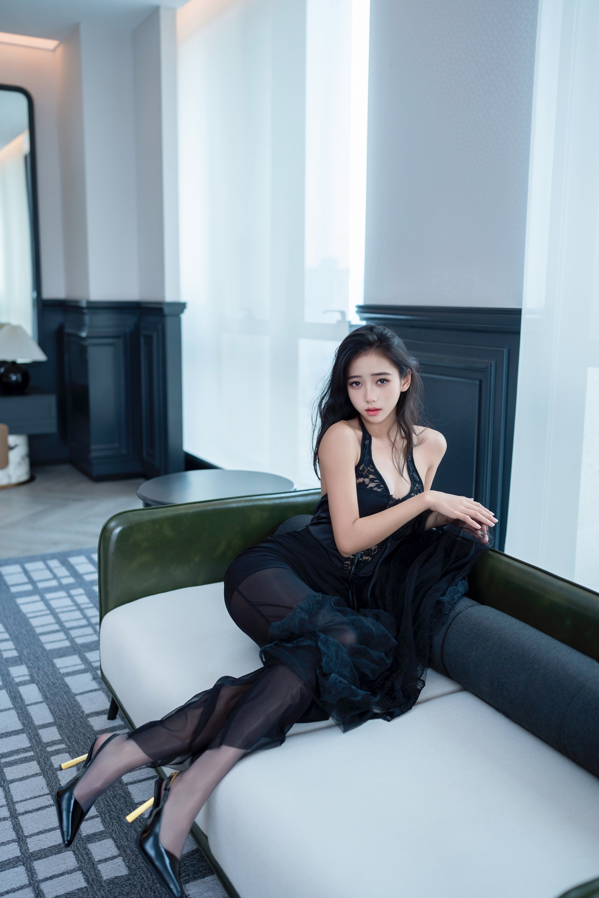 时安安 - NO.009 内购无水印 透视薄纱[97P]-XikXak